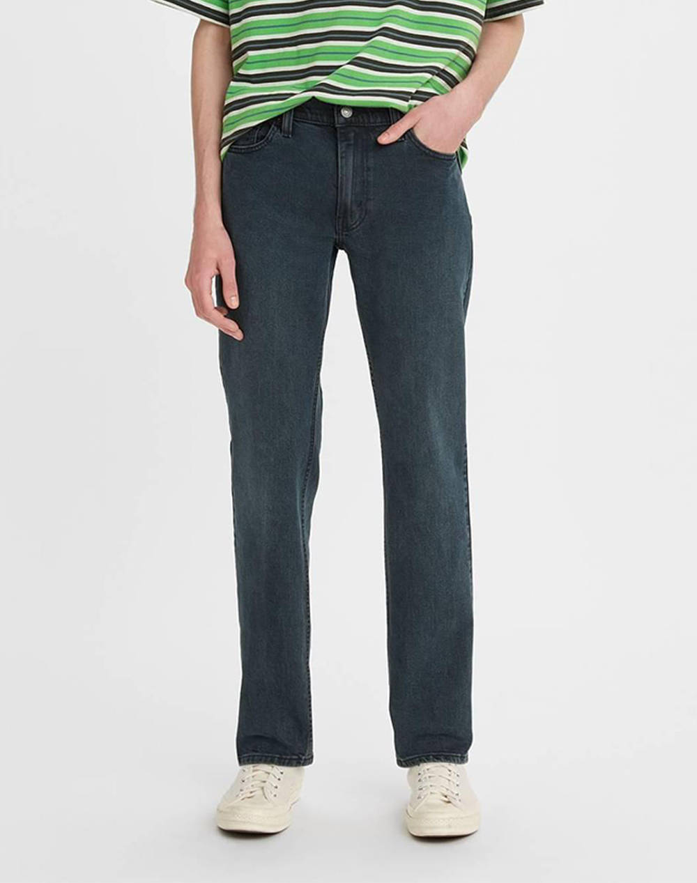 Levis 511 Slim Dark Indigo Worn In Men Clothes Trousers Jeans Denimdarkblue Cotton,Elastic,Synthetic 04511 5435 5435 Male Jeans Blue