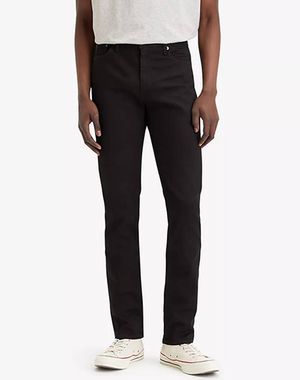Levis 511 Slim Men Clothes Trousers Jeans Black Cotton,Elastic 04511 1507 1507 Male Jeans Black