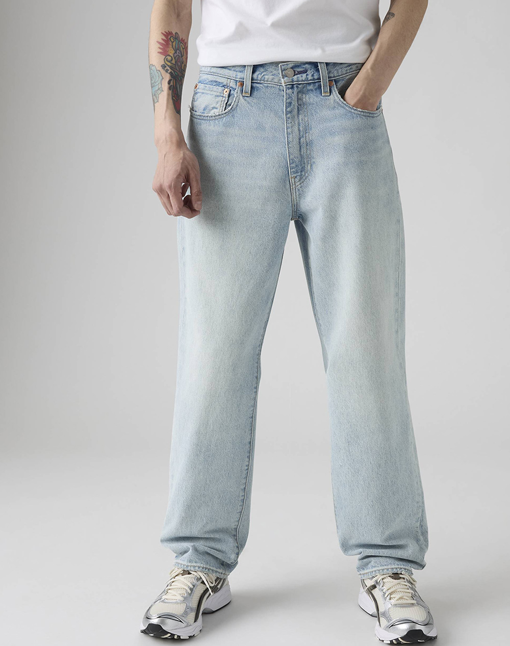 Levis 568 Stay Loose Ανδρας Ρουχα Παντελονια Jeans Denimlightblue Βαμβακι 29037 0062 0062 - Koolfly