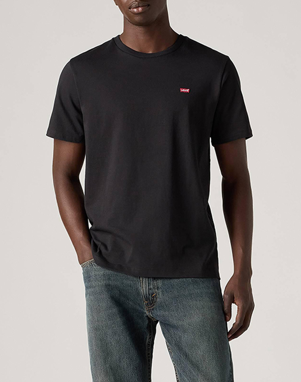 Levis Ss Original Hm Tee Ανδρας Ρουχα Μπλουζες T Shirt Black Βαμβακι 56605 0009 0009