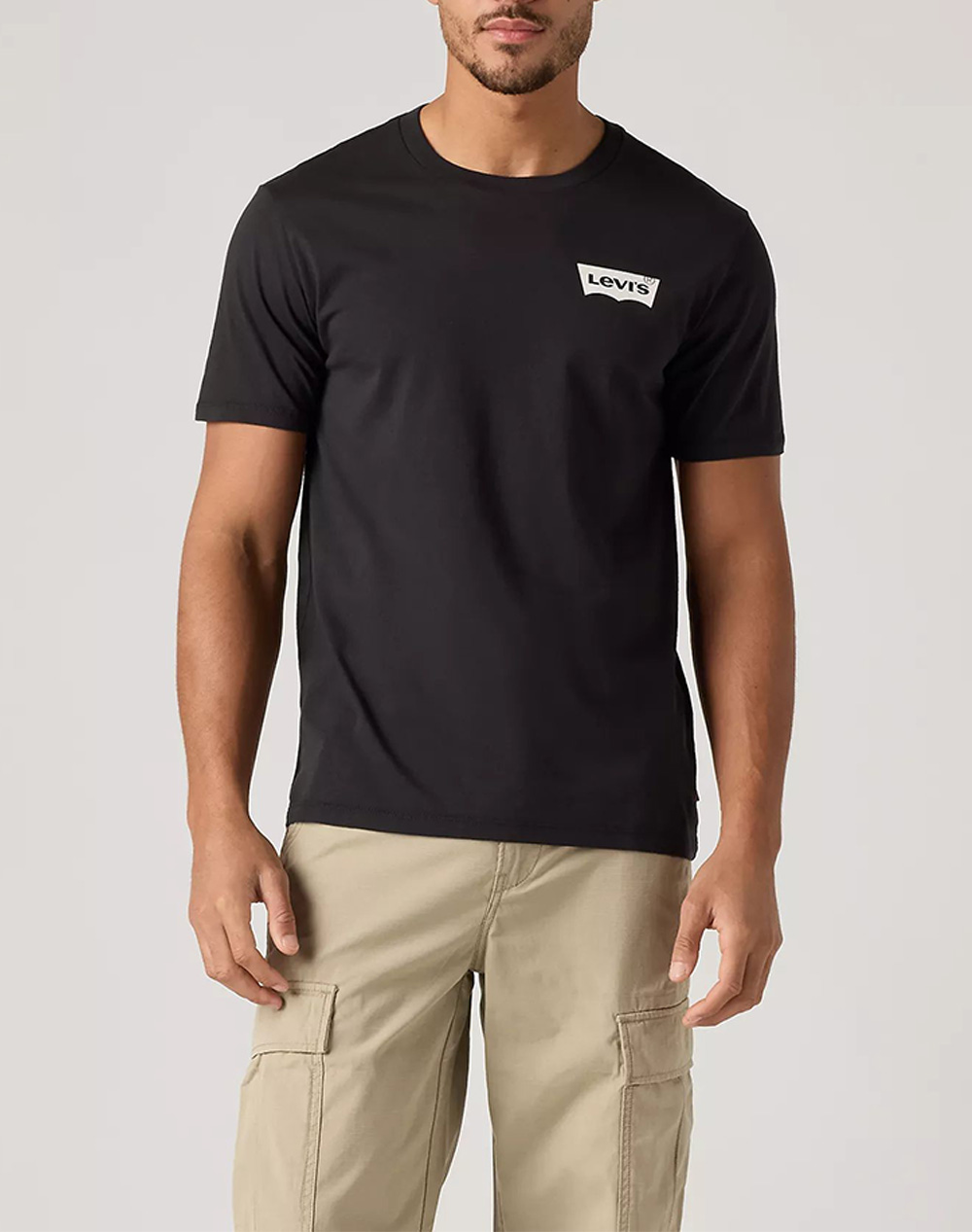 Levis Graphic Crewneck Tee Ανδρας Ρουχα Μπλουζες T Shirt Black Βαμβακι 22491 1692 1692