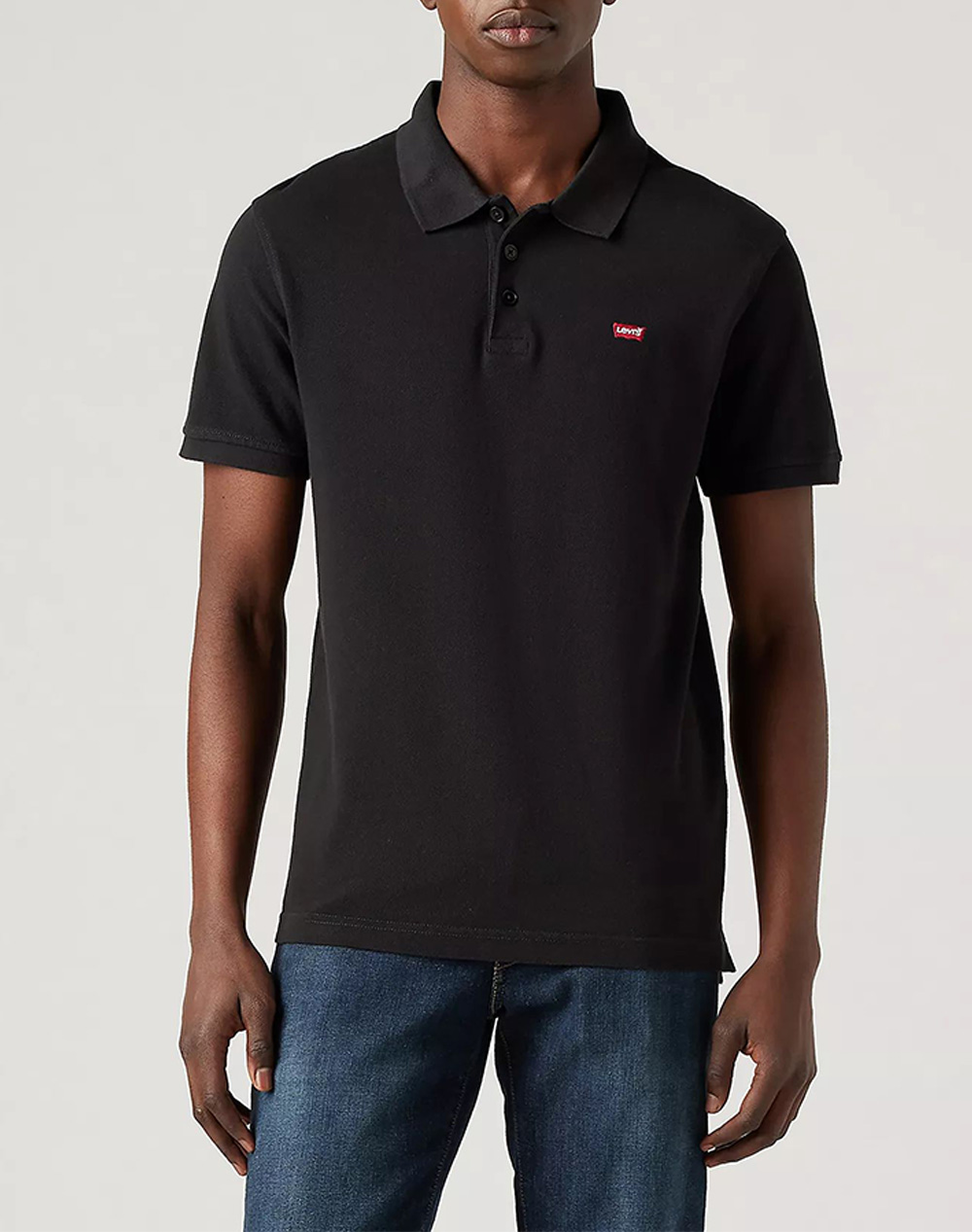 Levis Levis Hm Polo Ανδρας Ρουχα Μπλουζες Polo Black Βαμβακι 35883 0007 0007 - Koolfly