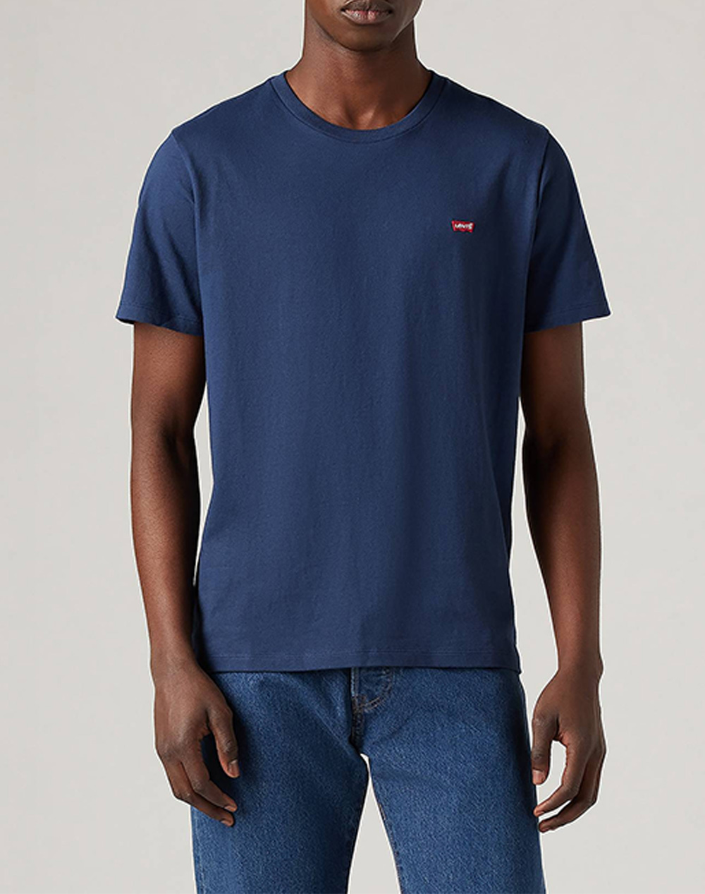 Levis Ss Original Hm Tee Ανδρας Ρουχα Μπλουζες T Shirt Blue Βαμβακι 56605 0017 0017