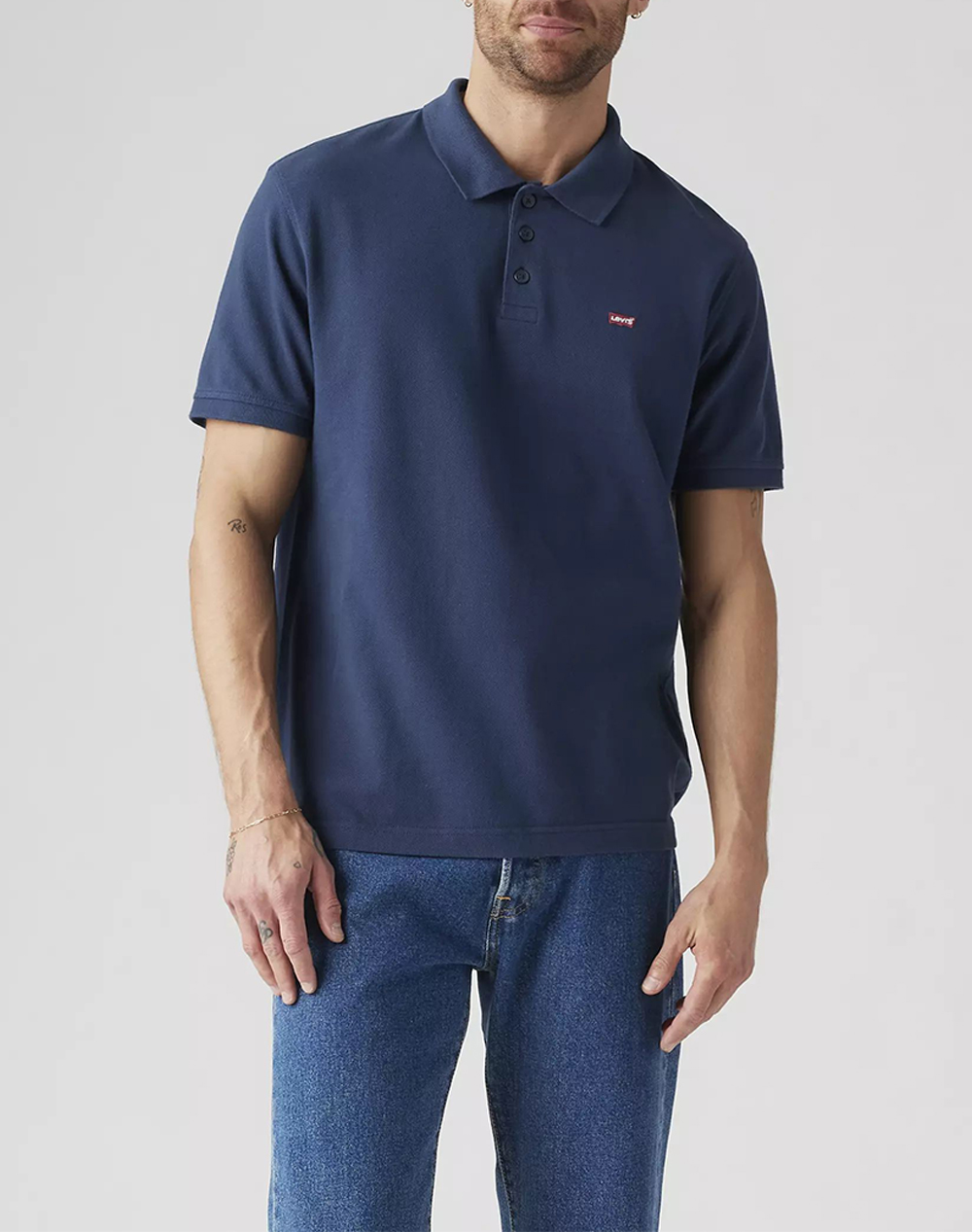 Levis Levis Hm Polo Ανδρας Ρουχα Μπλουζες Polo Blue Βαμβακι 35883 0005 0005