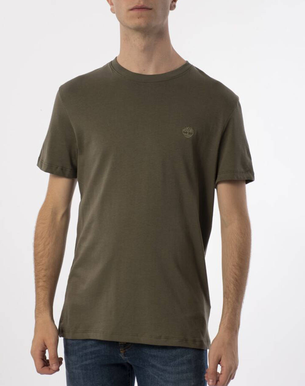 Timberland Sun River Crew T Shirt Ανδρας Ρουχα Μπλουζες T Shirt Mediumforestgreen Βαμβακι Tb0a2bpr Ar5 - Koolfly