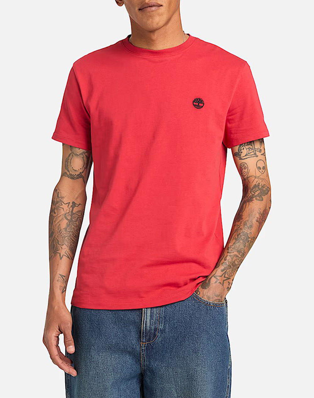 Timberland Sun River Crew T Shirt Ανδρας Ρουχα Μπλουζες T Shirt Valentinered Βαμβακι Tb0A2Bpr N96