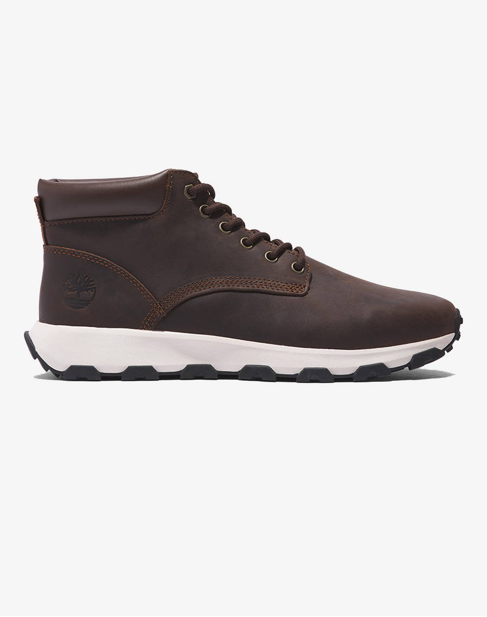 Timberland Mid Lace Up Sneaker Men Footwear Sneakers Darkbrown Leather Tb0A5Ytw 931 Male Sneakers Brown