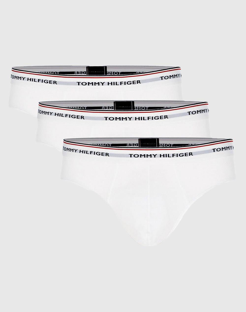 Tommy Hilfiger Premium Essential 3 Pack Brief Men Underwear Briefs Briefs White Cotton,Elastic 1U87903766 100 Male Briefs