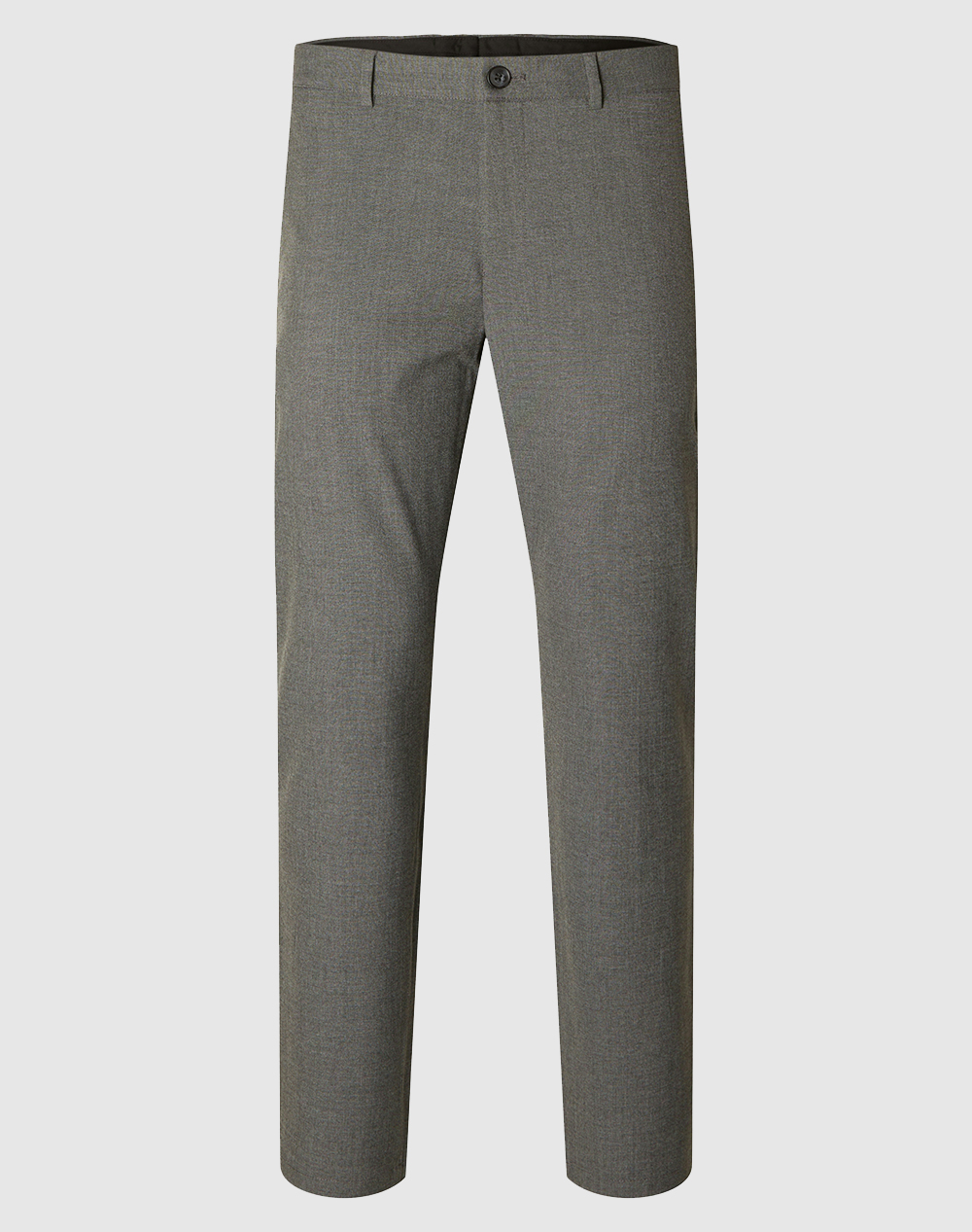 Selected Slh175 Slim Robert Flex Pants Noos Ανδρας Ρουχα Παντελονια Chinos Gray Βισκοζμε Ελαστανσυνθετικο 16090460 Grey Melange