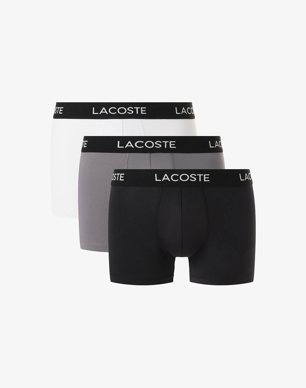 Lacoste Σετ 3 Εσωρουχων Trunk Underwear Trunk Ανδρας Εσωρουχα Σλιπ Μποξερ Multi Με Ελαστανσυνθετικο 35H2394 W3Y