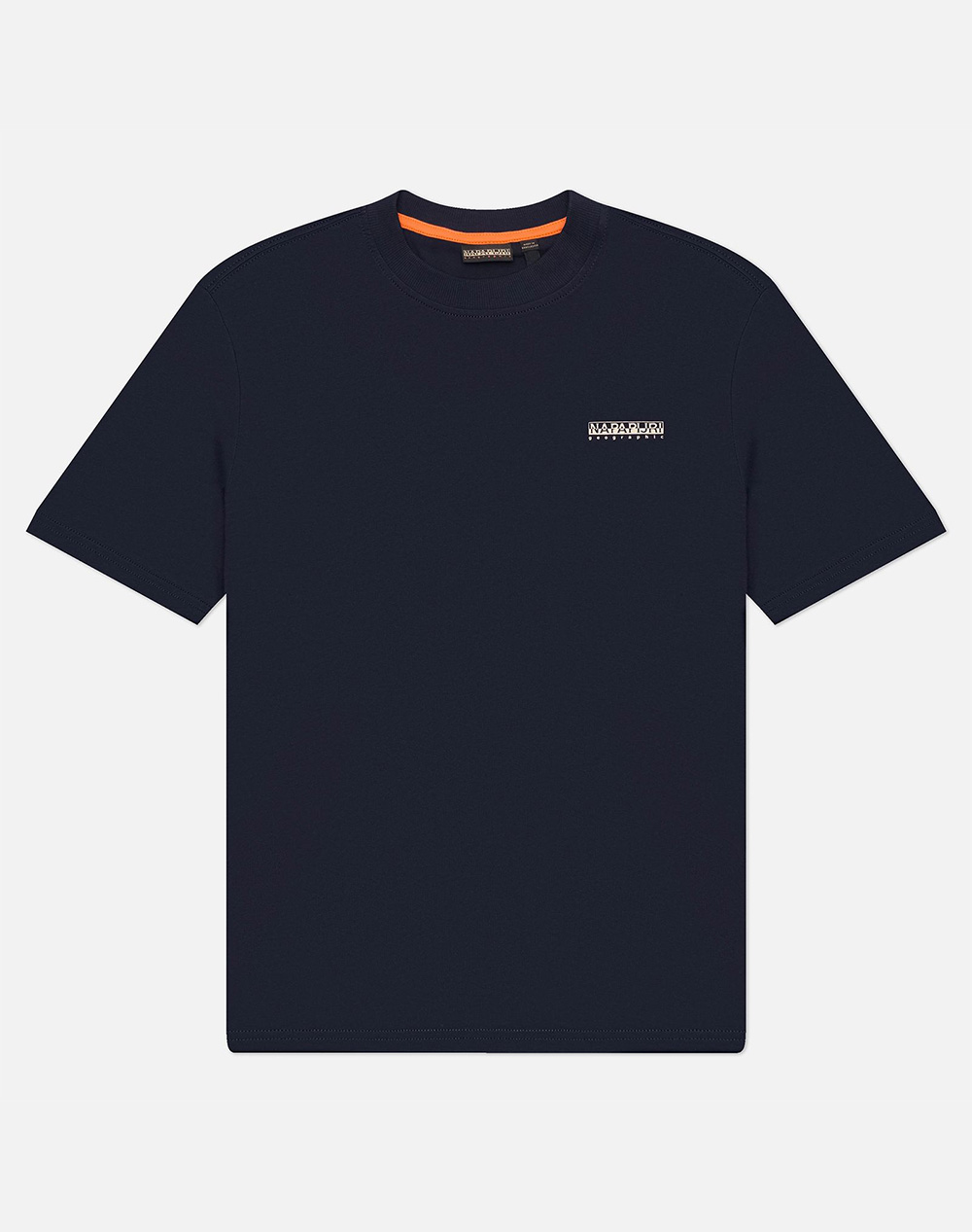 Napapijri E Small Box Ss Ανδρας Ρουχα Μπλουζες T Shirt Navyblue Βαμβακι Np0a88tr Np176 - Koolfly