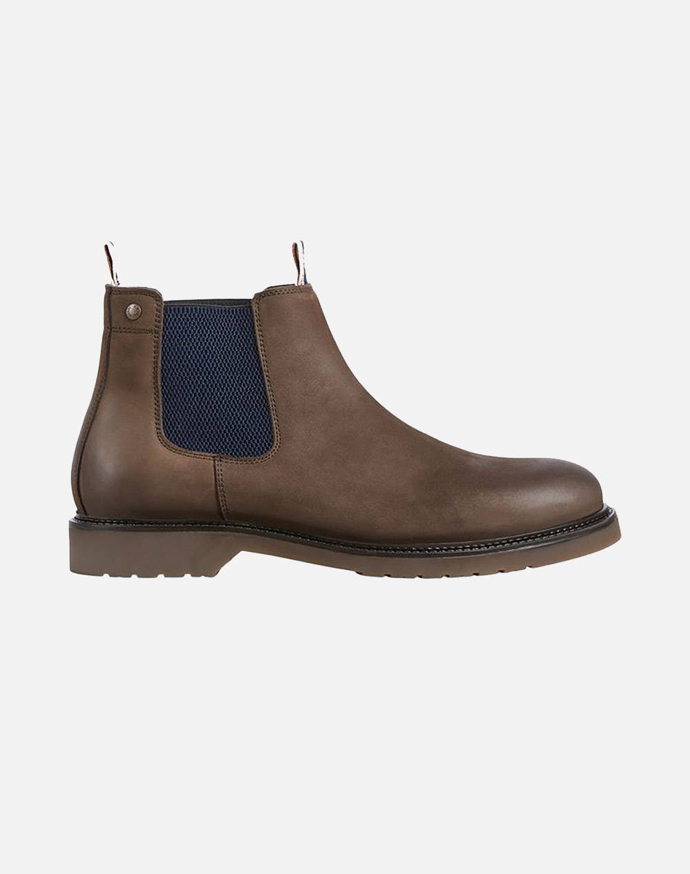 Jack&Jones Jfwleyton Leather Men Footwear Boots Brown Imitation Leather 12140924 Brown Stone Male Boots Brown