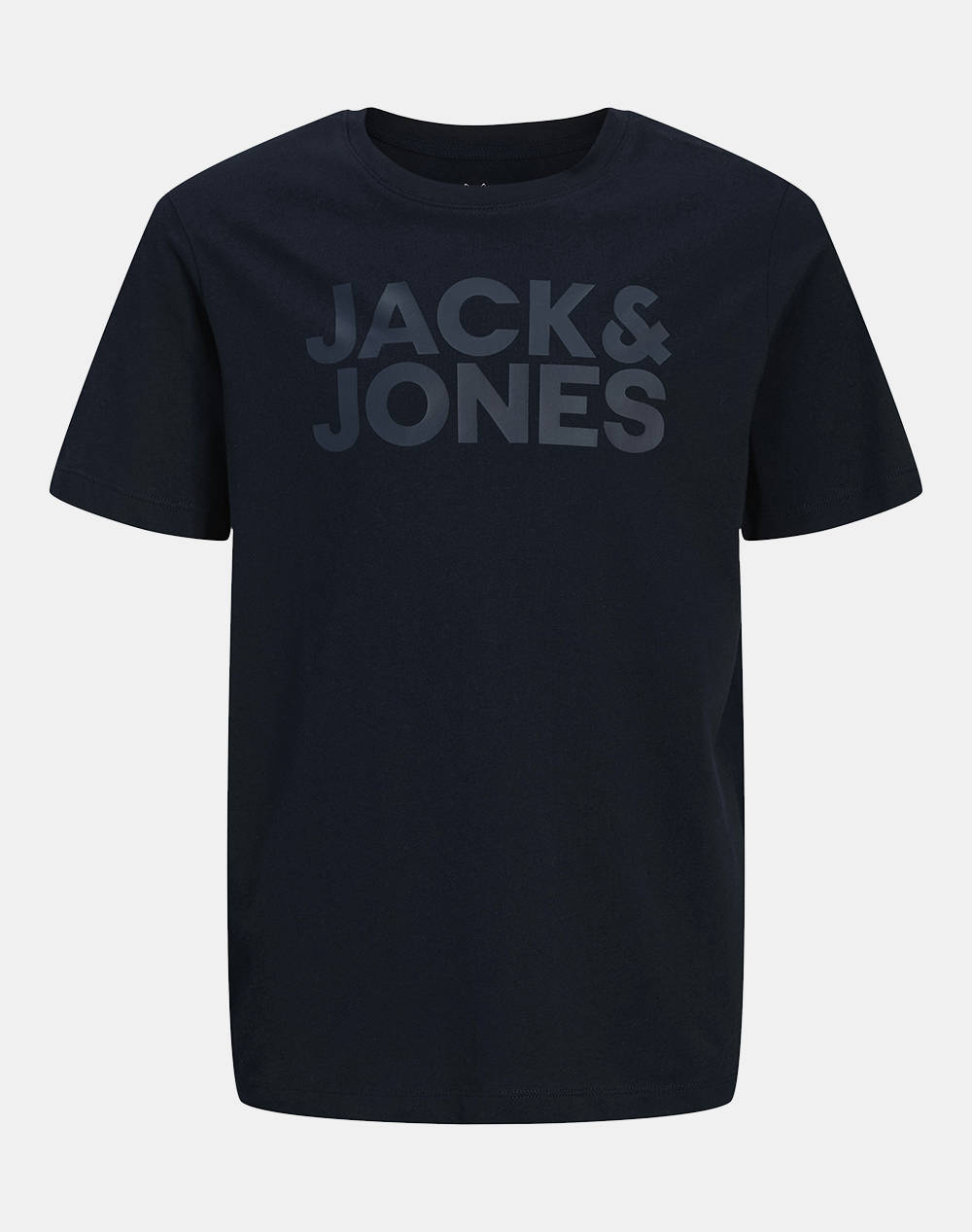 Jack&Jones Jjecorp Logo Tee Ss O Neck Noos Jnr Παιδι Αγορι Ρουχα Μπλουζες Navyblue Βαμβακι 12152730 Navy Blazerjr /Large Print W.Navy Blazer Γιά Αγόρι