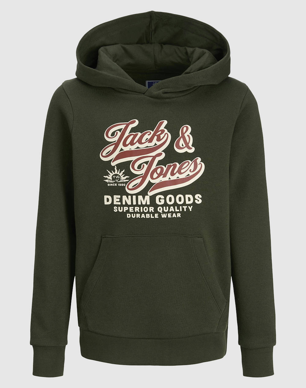 Jack&Jones Jjelogo Sweat Hood 2 Col 25/26 Noos Jnr Παιδι Αγορι Ρουχα Μπλουζες Darkgreen Βαμβακι,Συνθετικο 12279744 Duffel Bag - Koolfly
