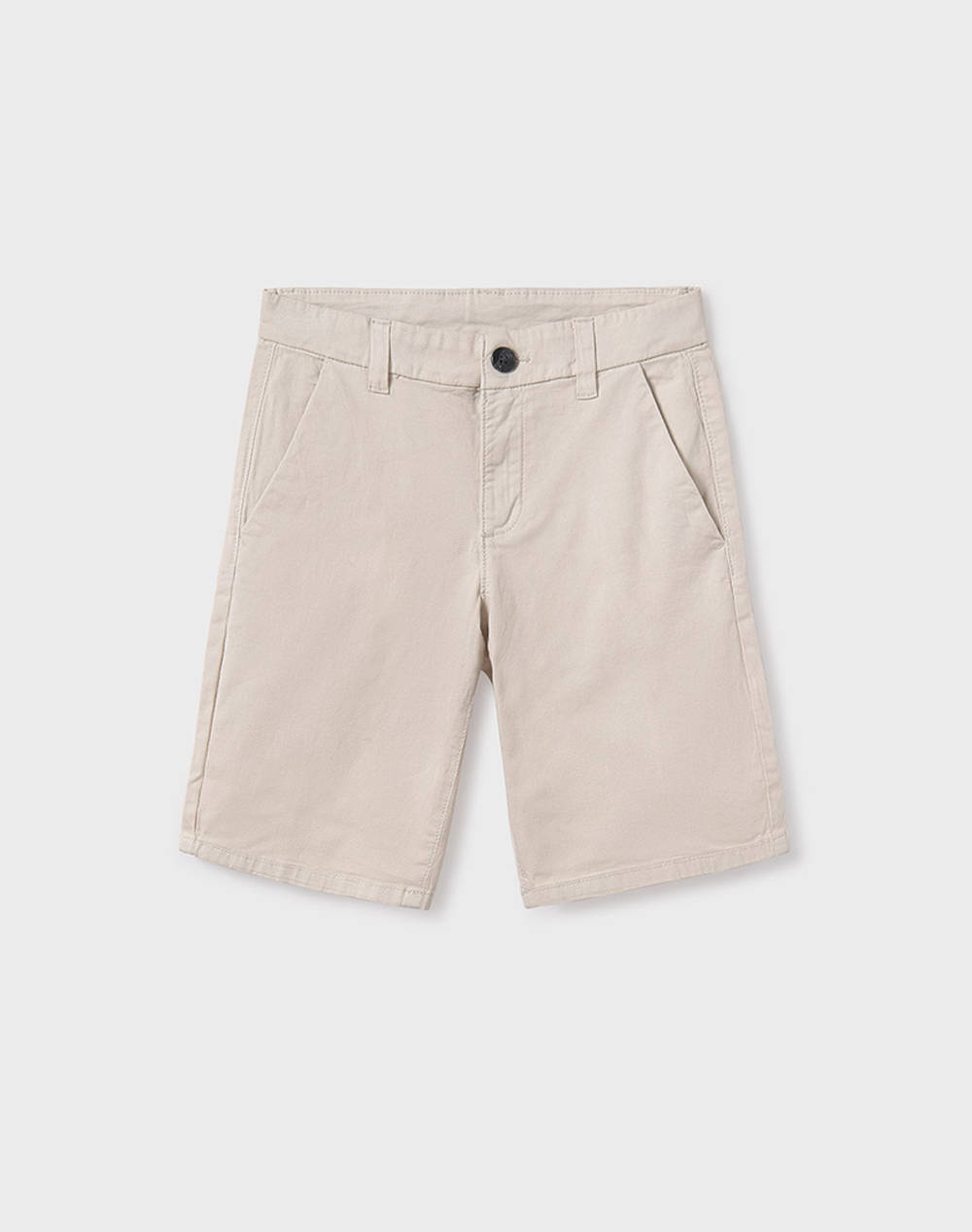 Mayoral Bermuda Shorts With Oblique Pocket Basic Kids Boy Clothes Shorts/Bermudas Biege Cotton,Elastic 00242 084 Male Shorts/Bermudas Biege