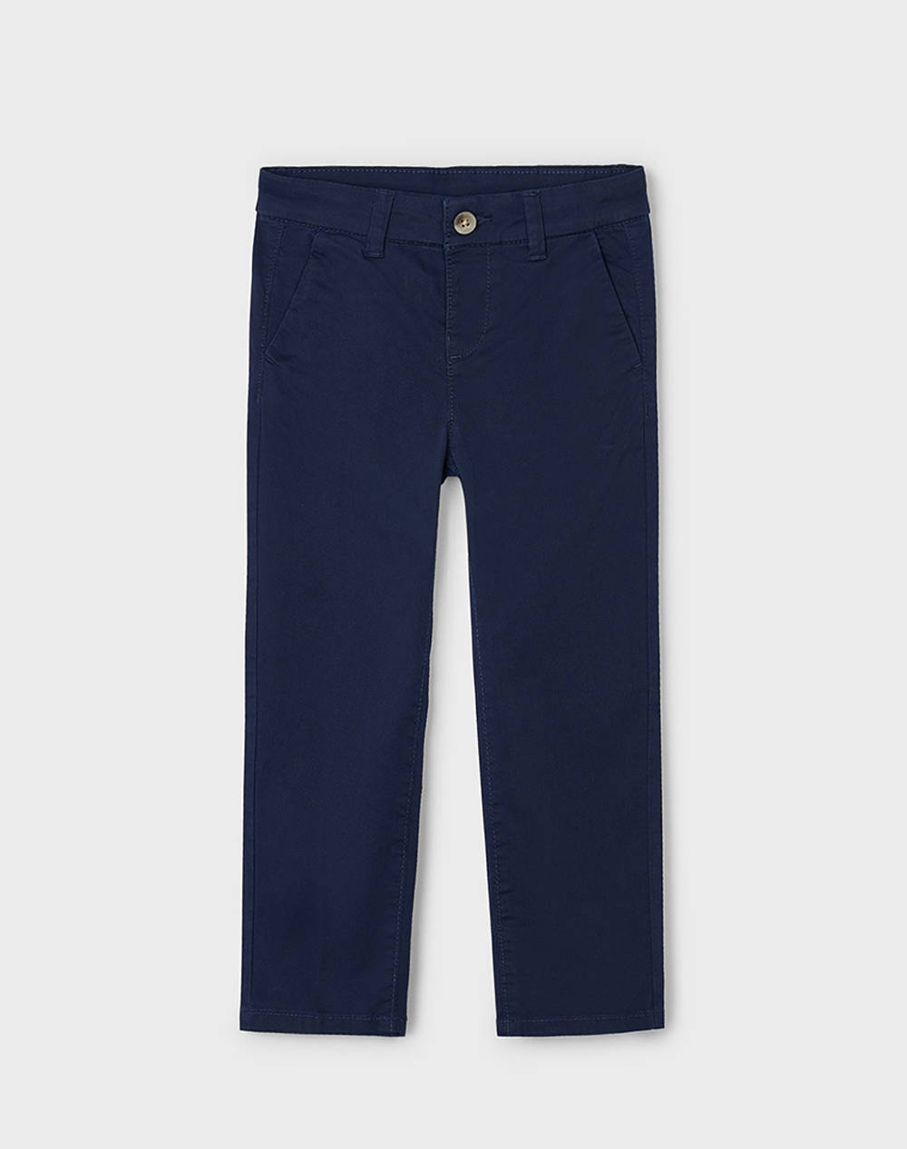 Mayoral Basic Pants With Slanted Pocket Kids Boy Clothes Trousers Navyblue Cotton,Elastic 00512 069 Male Trousers Blue