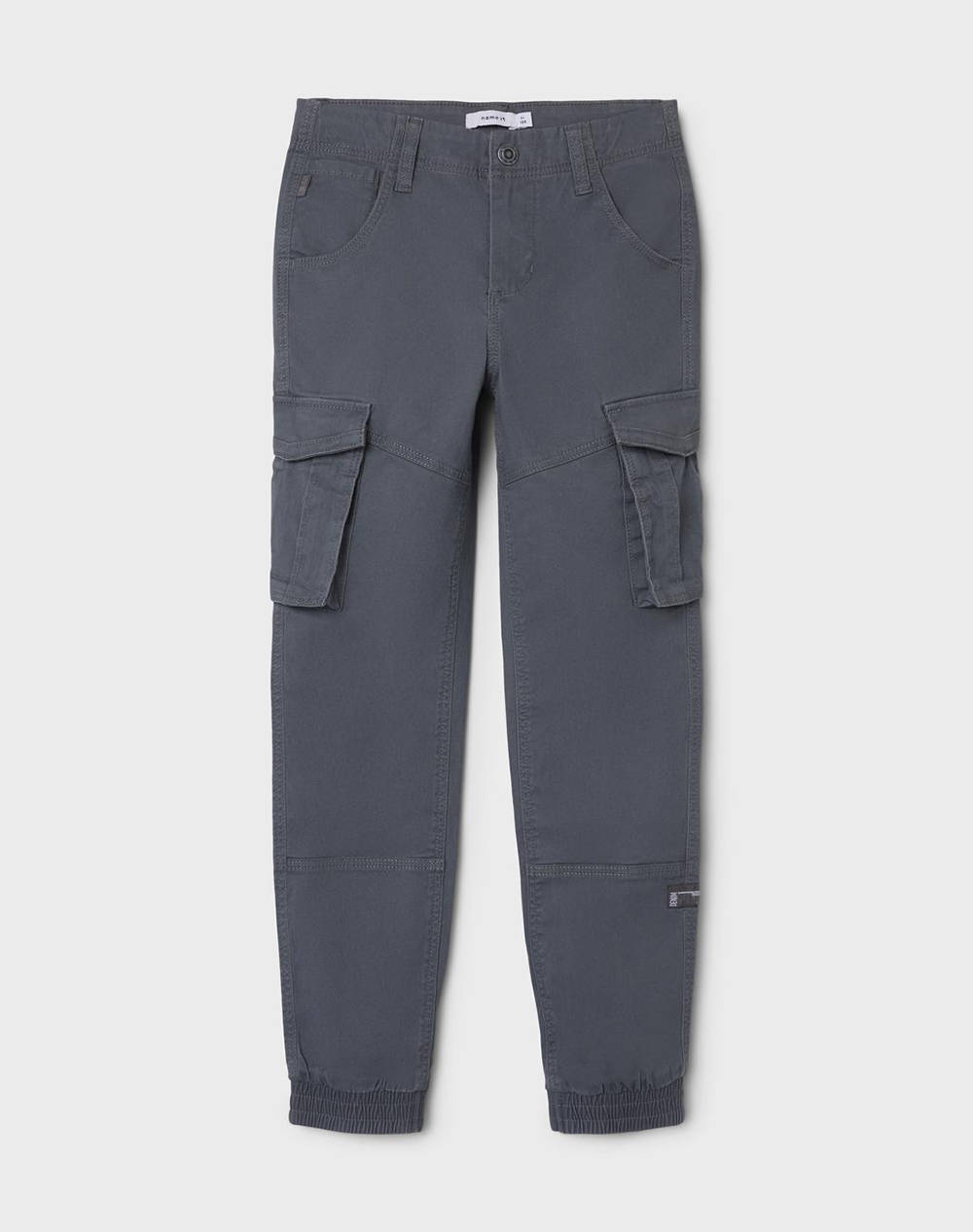 Name It Nkmryan Cargo R Twi Pant 2222 Ba Noos Kids Boy Clothes Trousers Darkgray Cotton,Elastic 13151735 Lava Smoke Male Trousers