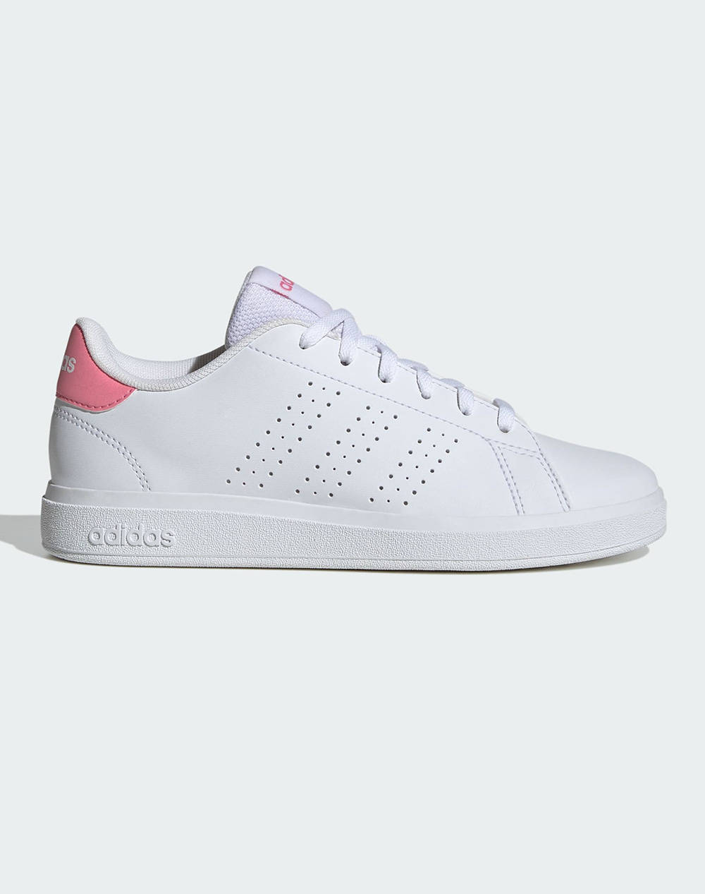 Adidas Advantage Base 2.0 Παιδι Κοριτσι Παπουτσια Sneakers Offwhite Δερματινη Id3886 White - Koolfly