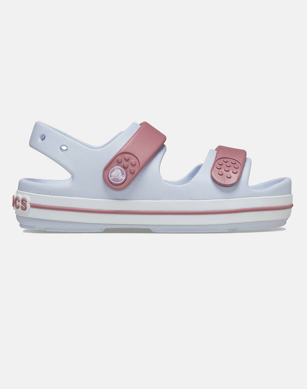 Crocs Crocband Cruiser Sandal T Kids Girl Footwear Flats Ciel Synthetic 209424 5Ah Unisex Flats