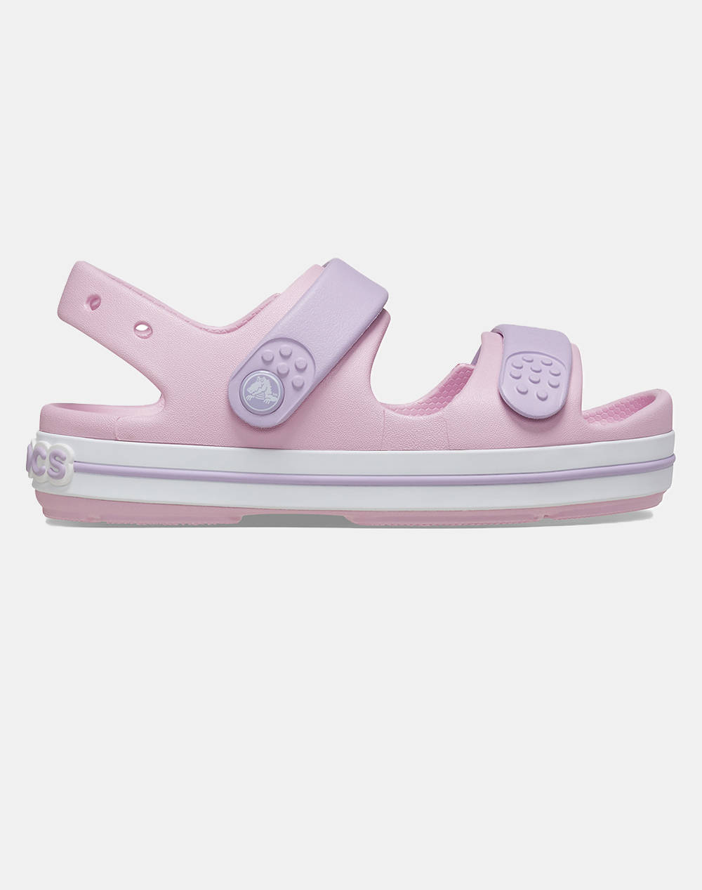 Crocs Crocband Cruiser Sandal T Kids Girl Footwear Flats Lilac Synthetic 209424 84I Unisex Flats