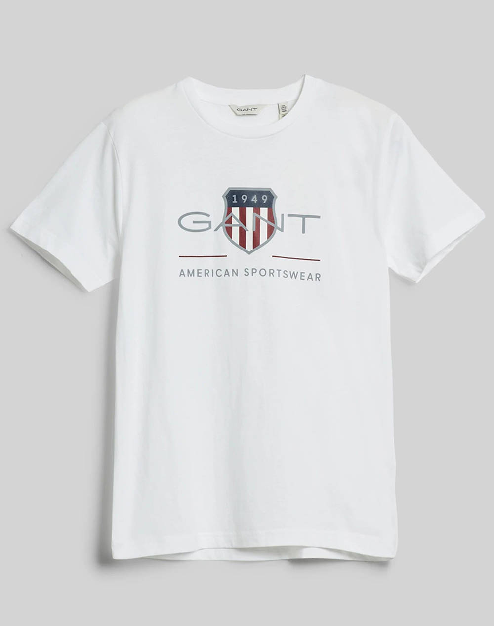 Gant Μπλουζα Κμ Archive Shield Ss T Shirt. Παιδι Αγορι Ρουχα Μπλουζες White Βαμβακι 3G905229 110 Γιά Αγόρι