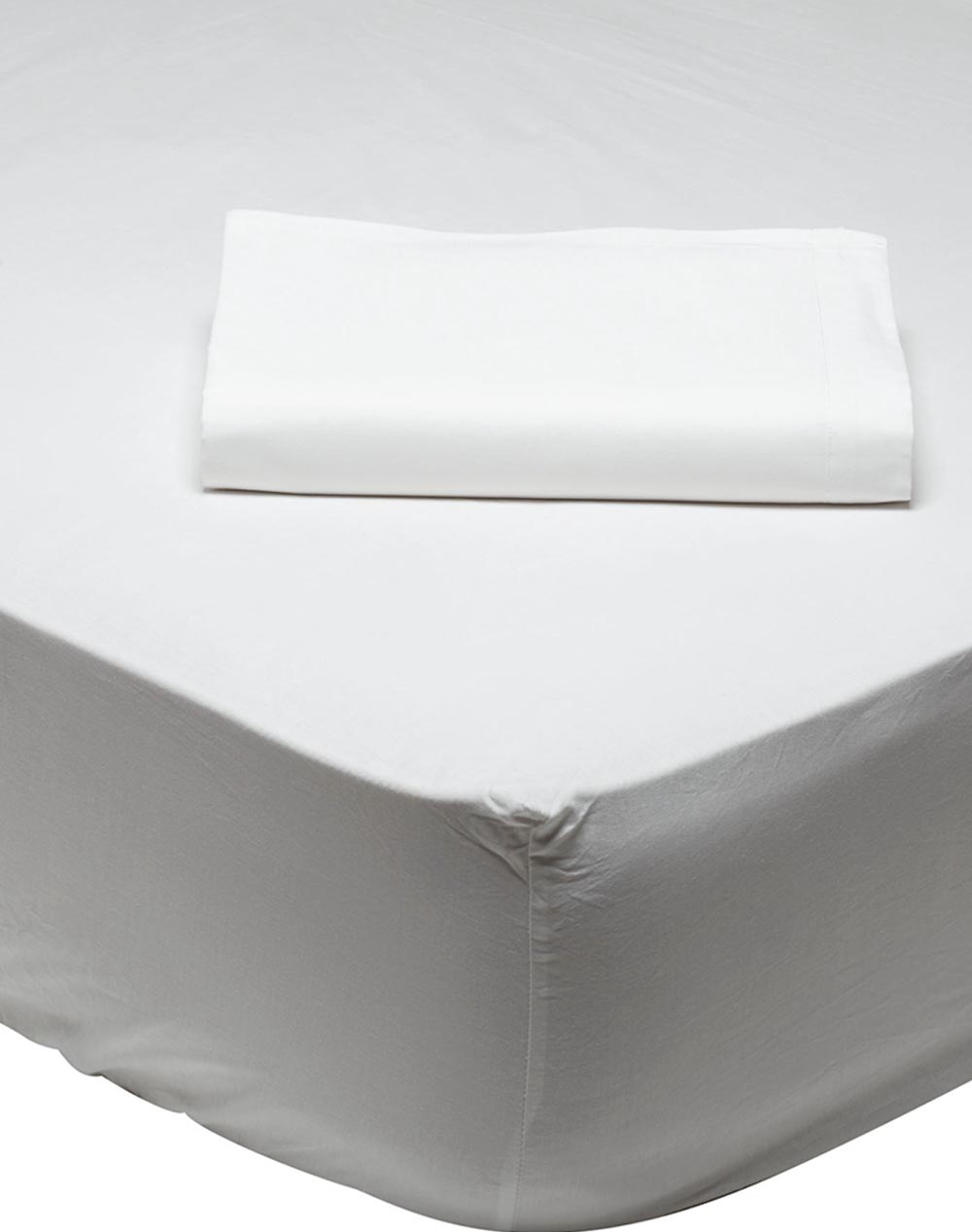 Das 1001 Sheets Queen Size Fitted White ( Dimensions: 170×200+35 Cm ) Home Bedroom Sheets One Color Cotton 422410021001 Sheets