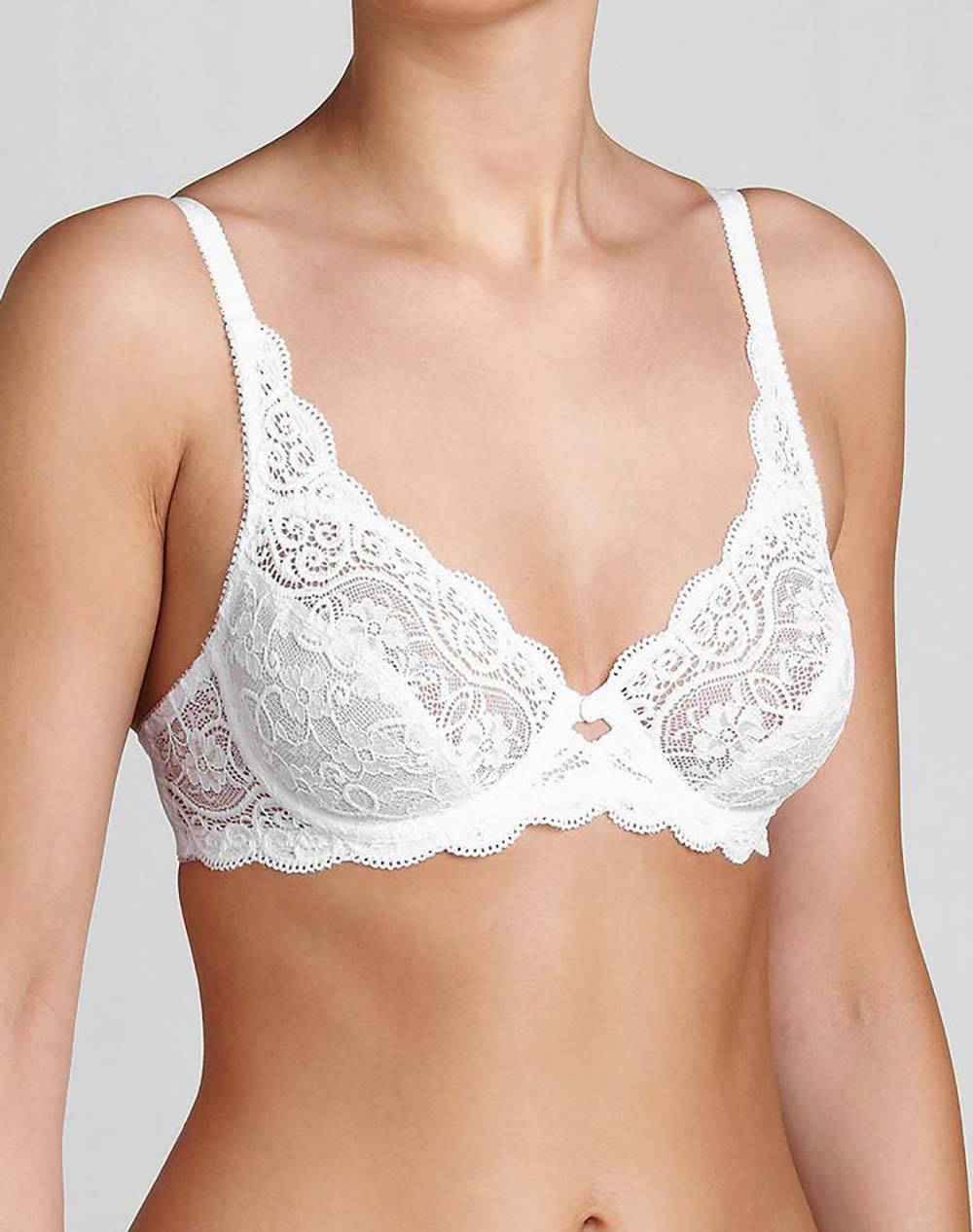 Triumph Amourette 300 W X Women Underwear Bras White Elastic,Synthetic 10166797 0003 Female Bras