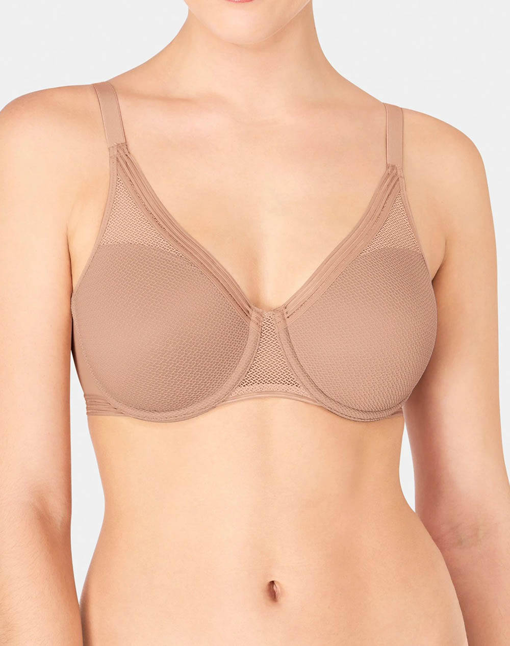 Triumph Infinite Sensation W01 Women Underwear Bras Biege Elastic,Synthetic 10190474 6106 Female Bras Biege
