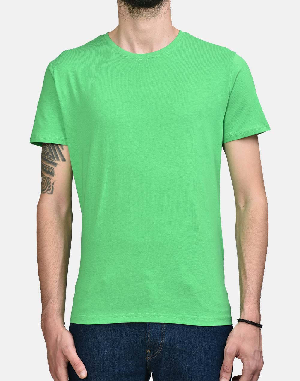 Polo Club T Shirt Ανδρας Ρουχα Μπλουζες T Shirt Green Βαμβακι 22E.B Ts21251 338