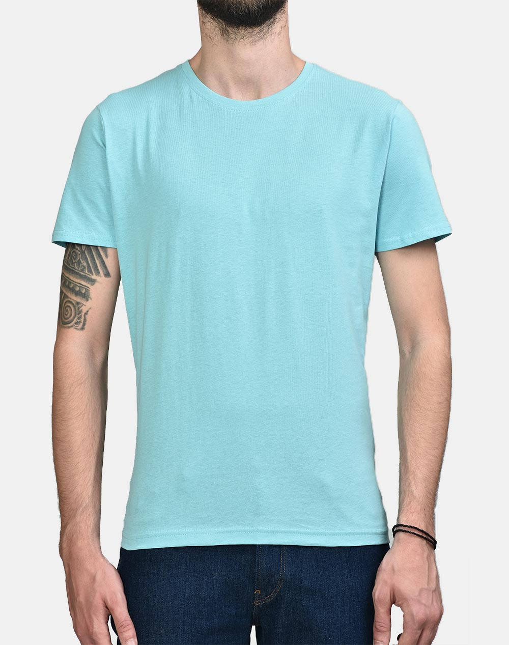 Polo Club T Shirt Ανδρας Ρουχα Μπλουζες T Shirt Skyblue Βαμβακι 22E.B Ts21251 269