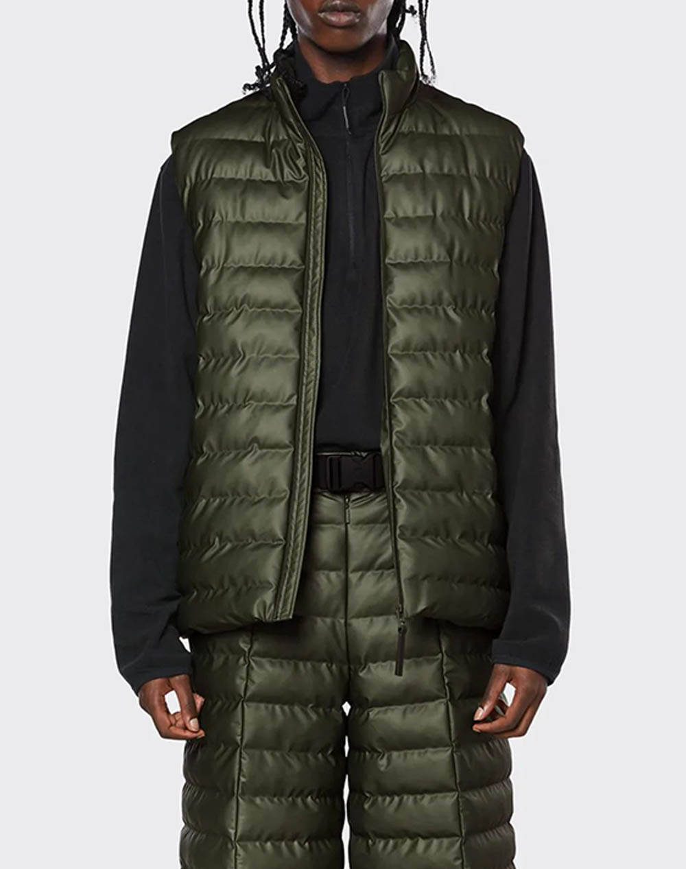Rains Trekker Vest Γυναικα Ρουχα Πανωφορια Μπουφαν Μπουφαν Αμανικο Darkgreen Συνθετικο Rnsaw2215200 65 - Koolfly