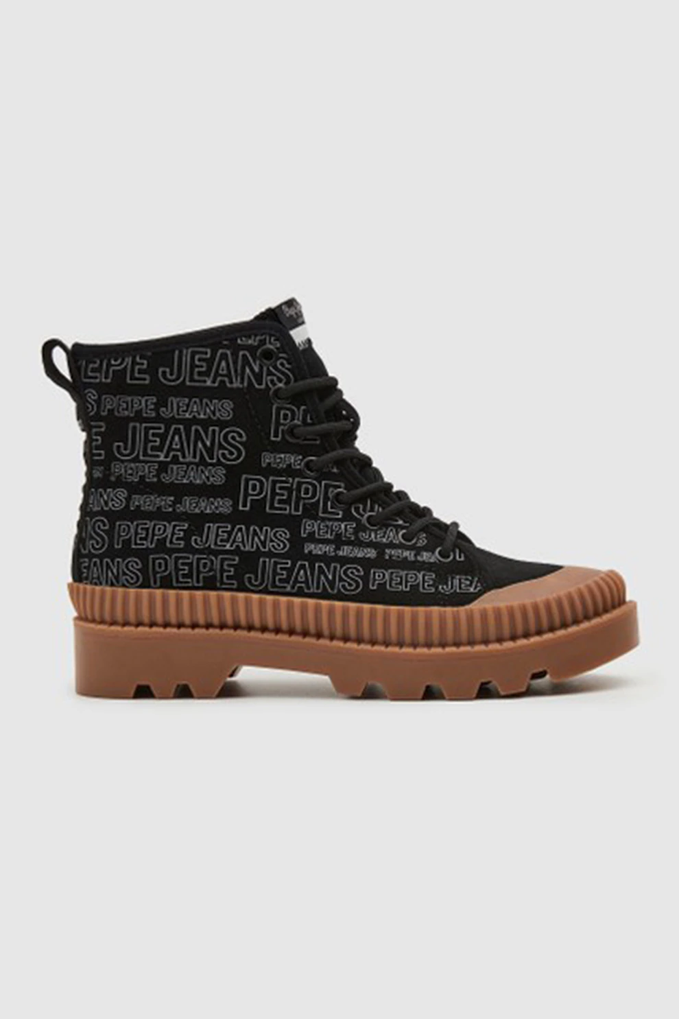 Pepe Jeans Ascot Soup Παπουτσι Γυναικειο Γυναικα Παπουτσια Sneakers Black Δερμα,Υφασμα Pls50464 999 - Koolfly