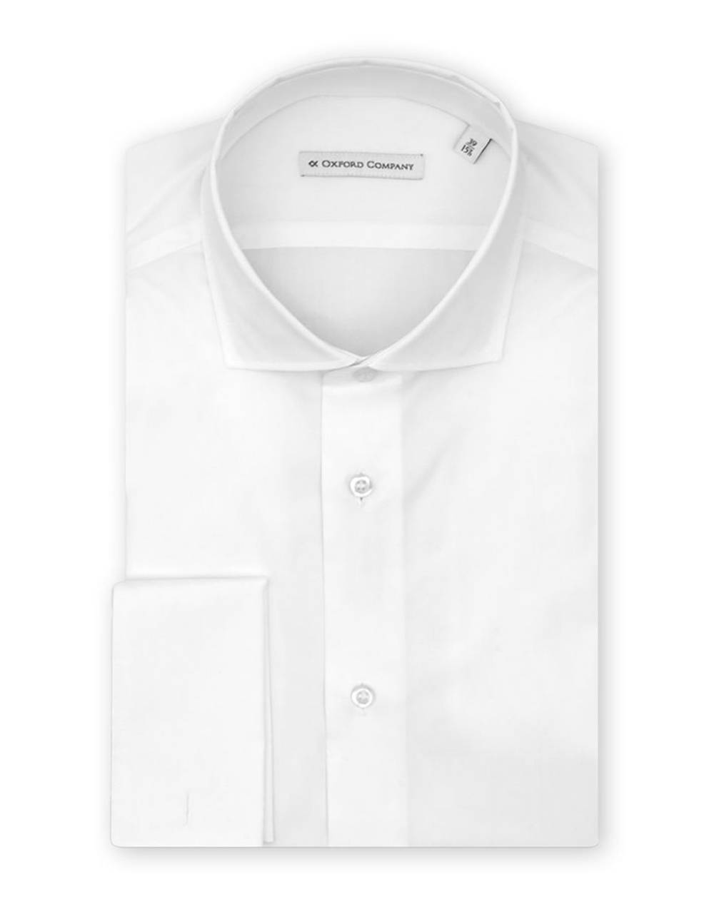 Oxford Company Roxy Dc Slim Fit Shirt Men Clothes Shirts White Cotton M111Nre51.01 01 Male Shirts