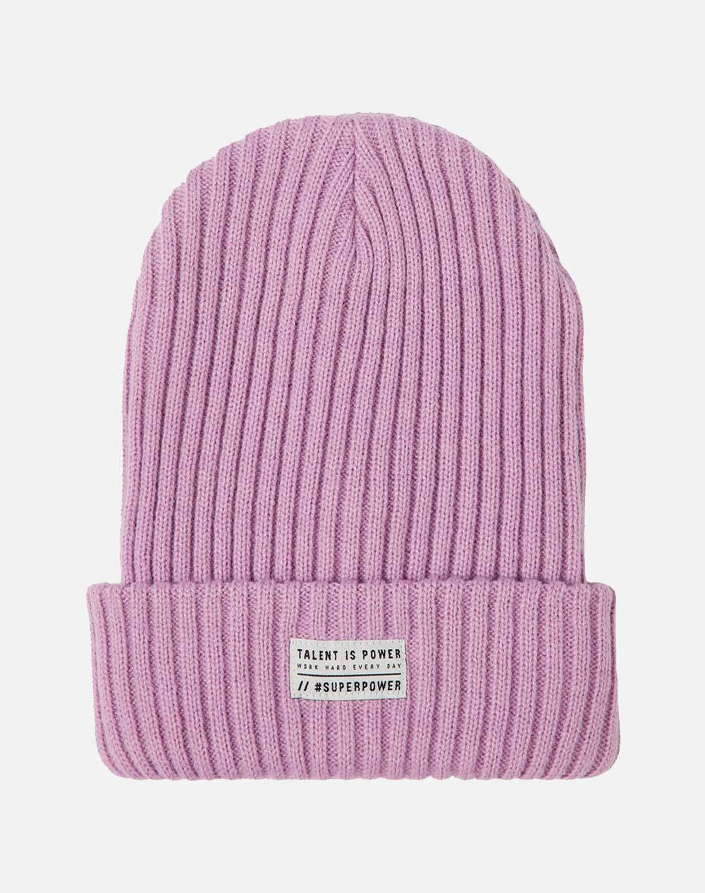 Name It Nmnmilan Knit Hat3 Kids Accessories Hats & Beanies Pink Synthetic 13208542 Smoky Grape Unisex Hats & Beanies