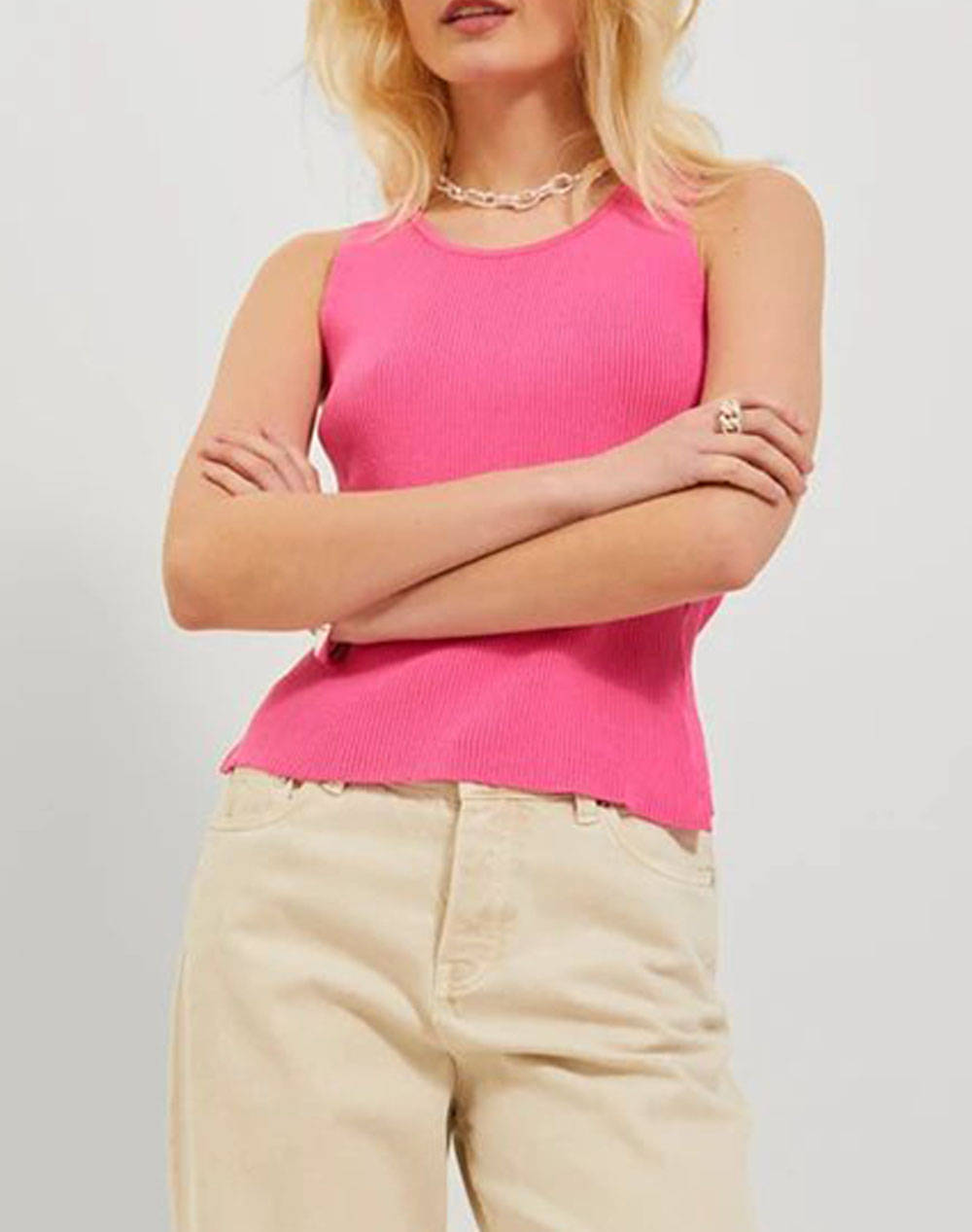 Jjxx Jxapril Top Knit Women Clothes Tops Knits Pink Synthetic 12237727 Carmine Rose Female Knits