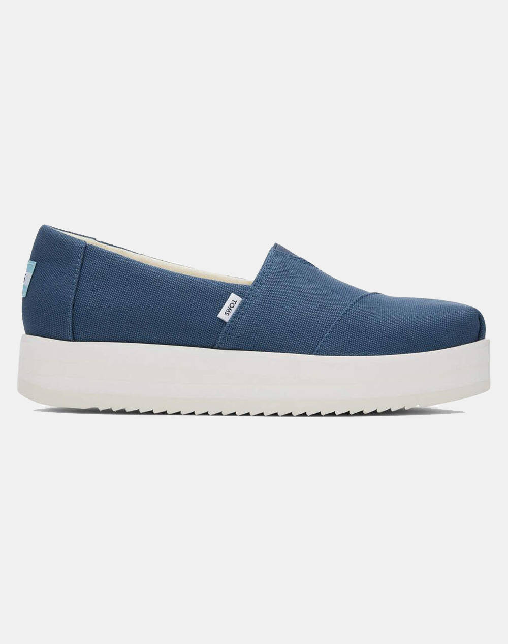 Toms Majolica Blue Canvas Wm Alpmid Esp Γυναικα Παπουτσια Εσπαντριγιες/Σανδαλια Blue Υφασμα 10019686 Blue