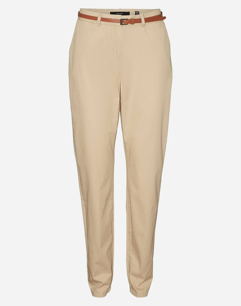 Vero Moda Vmflashino Mr Regular Chino Pants Women Clothes Trousers Chinos Cream Cotton 10283542 Irish Cream Female Chinos