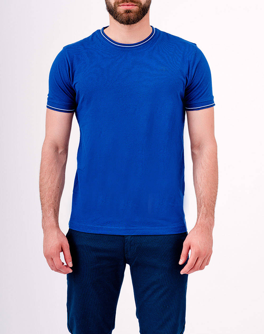 Ascott T Shirt Men Clothes T Shirts & Sweatshirts T Shirts Blue Cotton 15505321 64 Male T-Shirts Blue