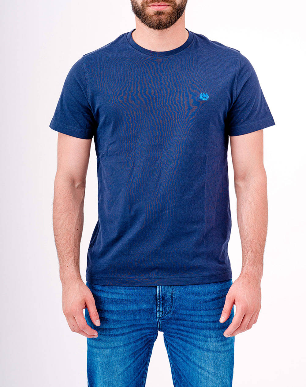 Ascott T Shirt Men Clothes T Shirts & Sweatshirts T Shirts Navyblue Cotton 15505327 61 Male T-Shirts Blue