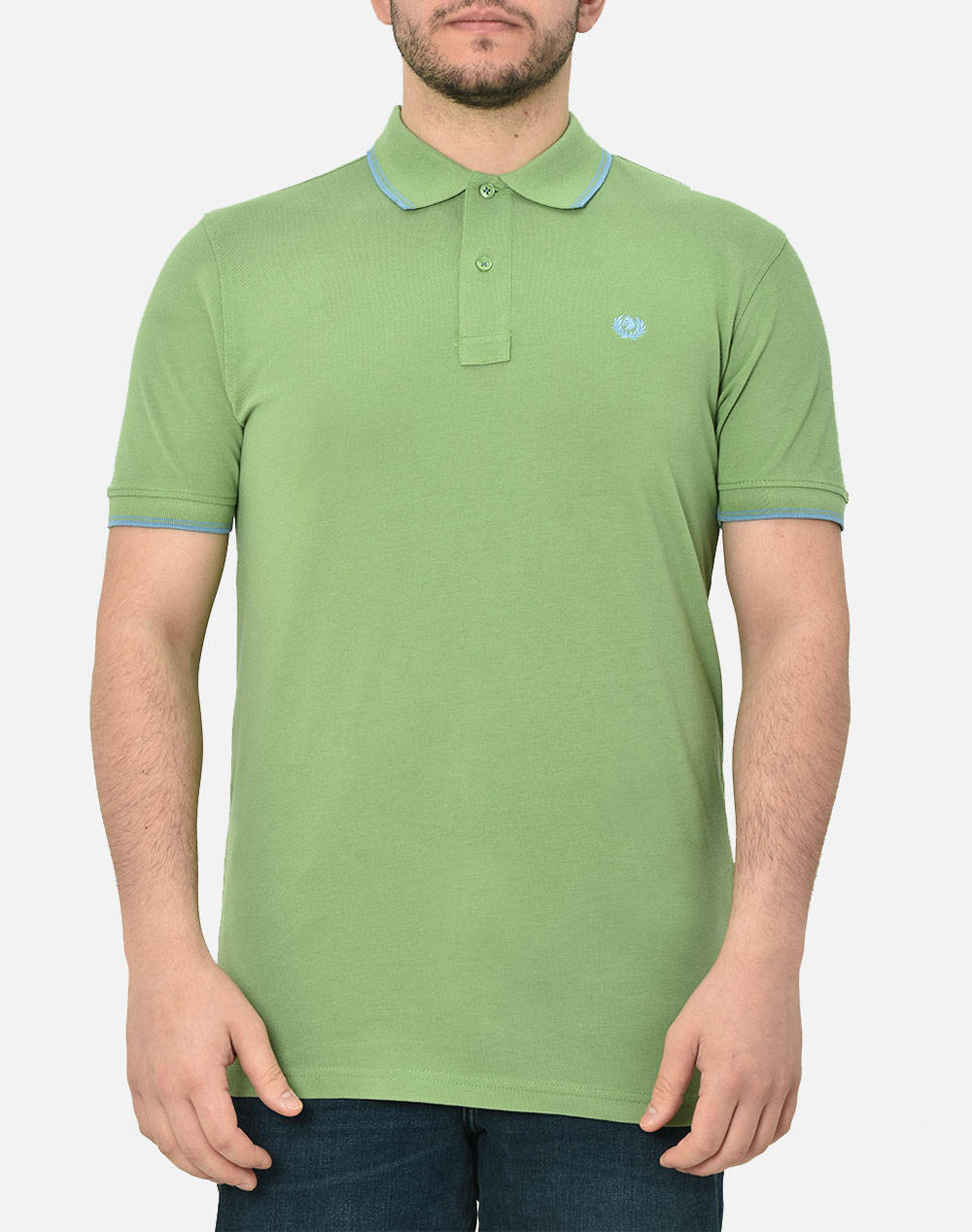 Ascot Polo Men Clothes T Shirts & Sweatshirts Polo Lightgreen Cotton 15588360 72 Male Polo Green