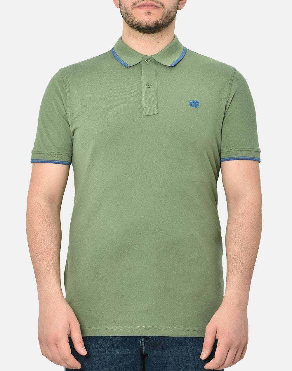 Ascot Polo Ανδρας Ρουχα Μπλουζες Polo Olive Βαμβακι 15588360 76