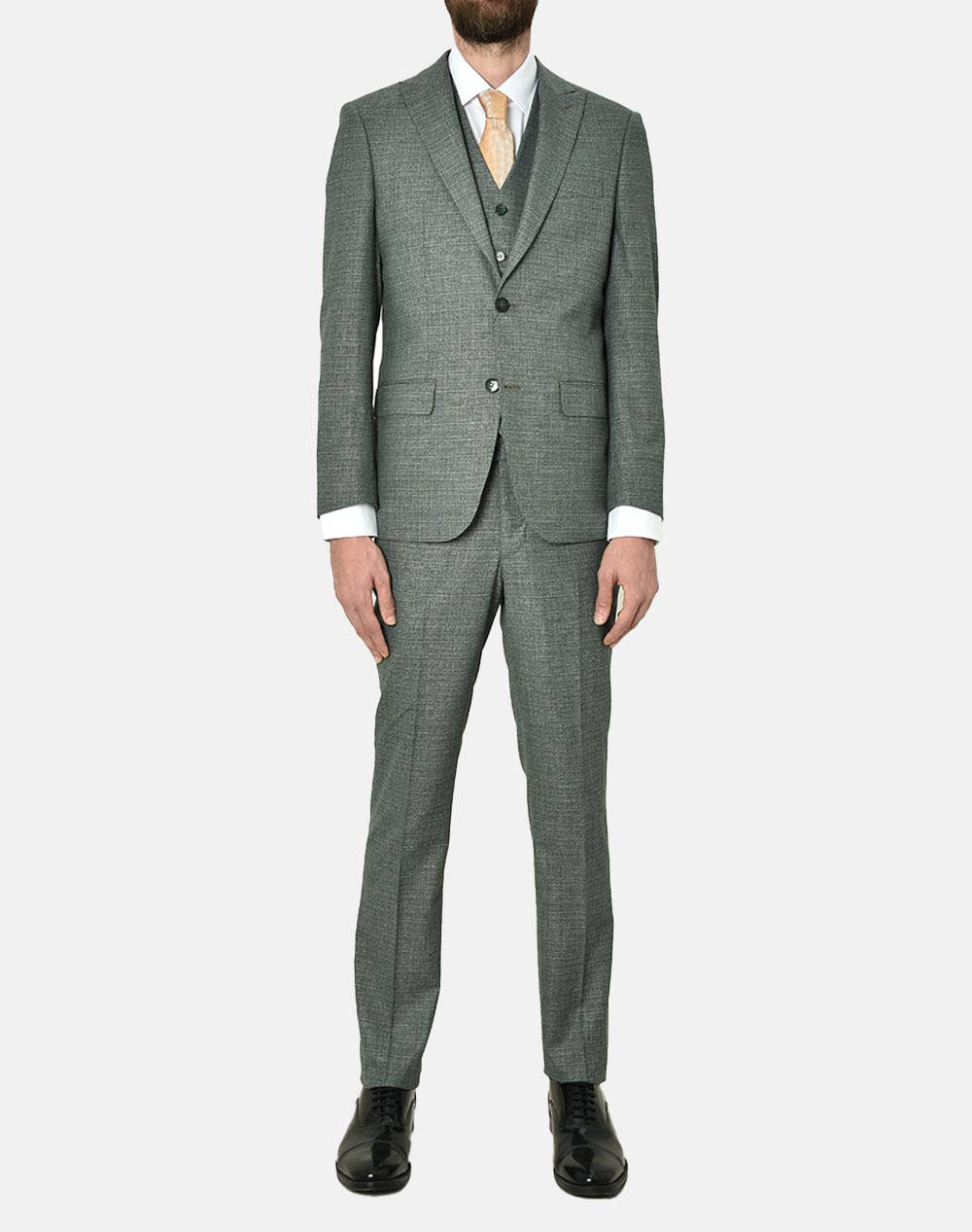 Batistini Suit Men Clothes Suits Green Viscose,Elastic,Synthetic 07.31.10654 Green Male Suits Green