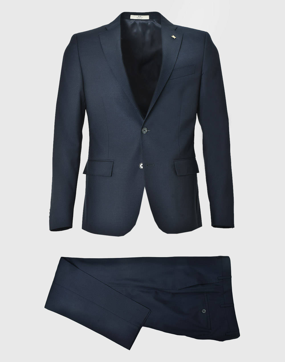Cc Corneliani Suit Ανδρας Ρουχα Κοστουμια Darkblue Μαλλι 917Z29 3167328 006