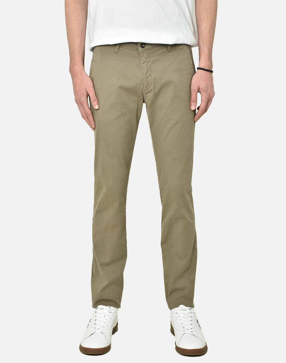 Four Ten Chino Ανδρας Ρουχα Παντελονια Chinos Lightgreen Βαμβακιμε Ελασταν T910123080 00052