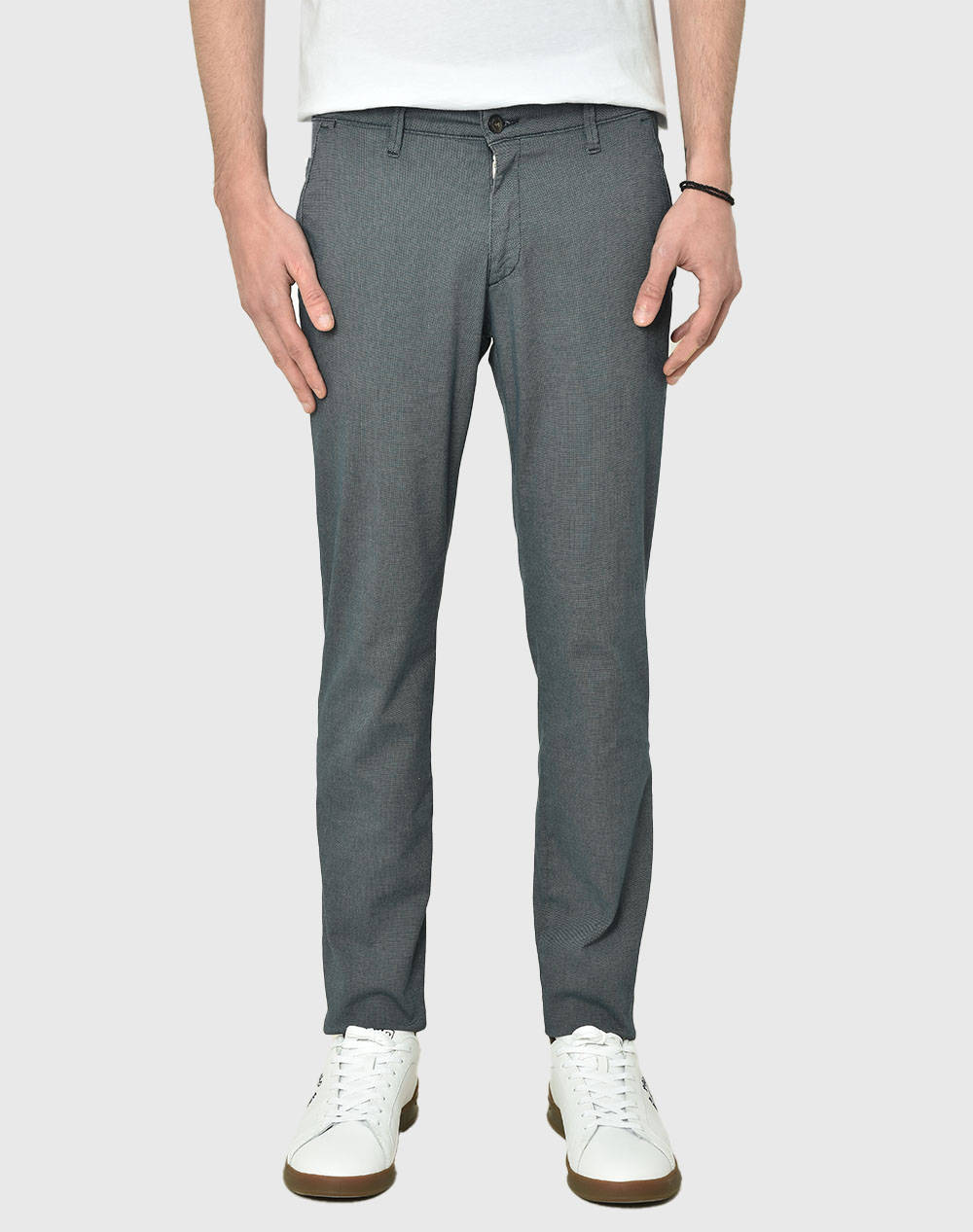 Four Ten Chino Pants Ανδρας Ρουχα Παντελονια Chinos Lightblue Βαμβακιμε Ελασταν T910123055 00091