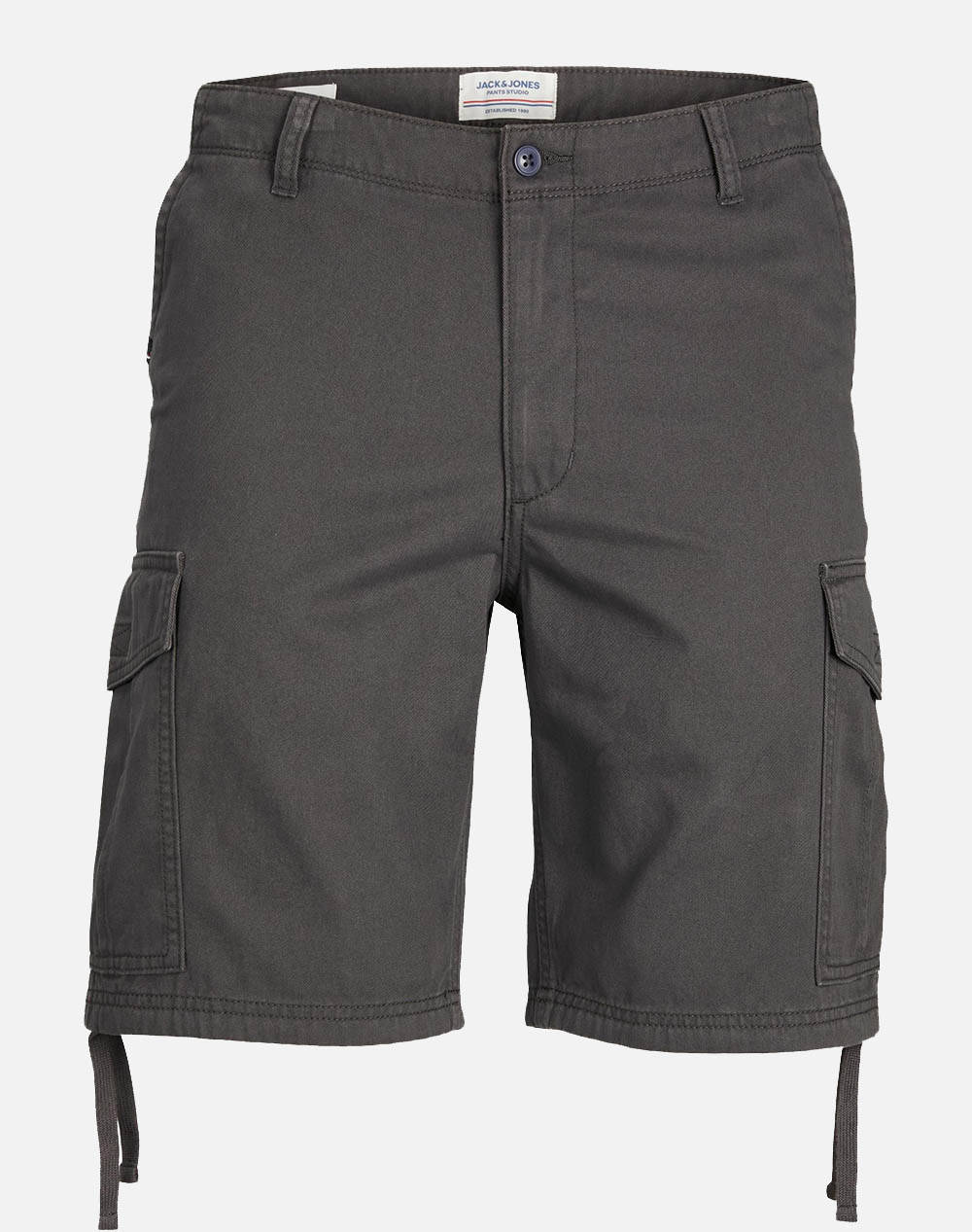 Jack&Jones Jpstmarley Jjcargo Shorts Ana Sn Men Clothes Shorts/Bermudas Cargo Darkgray Cotton 12229650 Asphalt Male Cargo