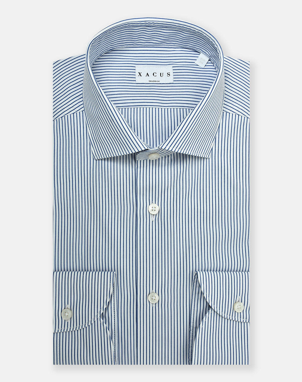 Xacus Shirt Ανδρας Ρουχα Πουκαμισα Darkblue Βαμβακι 558Ml11232 004