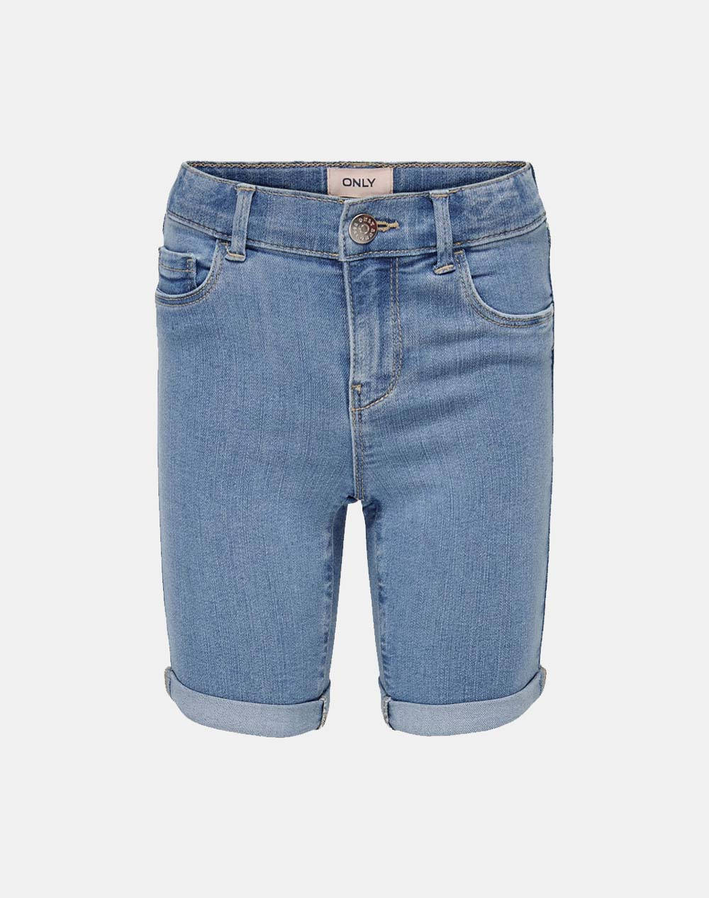 Only Kograin Life Long Shorts Dnm Bj009 Noos Kids Girl Clothes Shorts/Bermudas Jeanblue Cotton,Viscose,Elastic,Synthetic 15247604 Medium Blue Denim