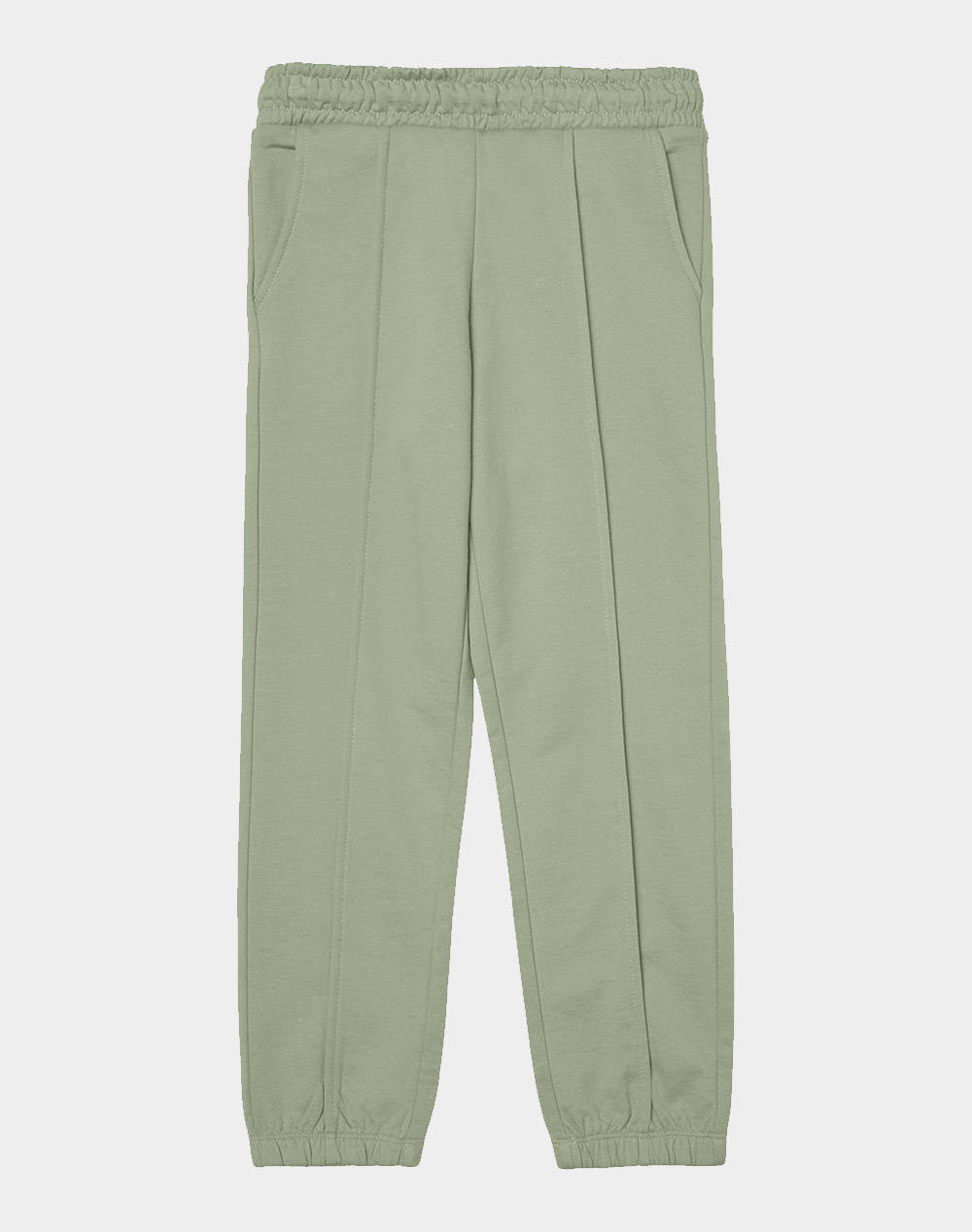 Vero Moda Vmoctavia Hw New Sweat Pant Girl Kids Girl Clothes Sweatsuits Green Cotton,Synthetic 10280740 Reseda Female Sweatsuits Green