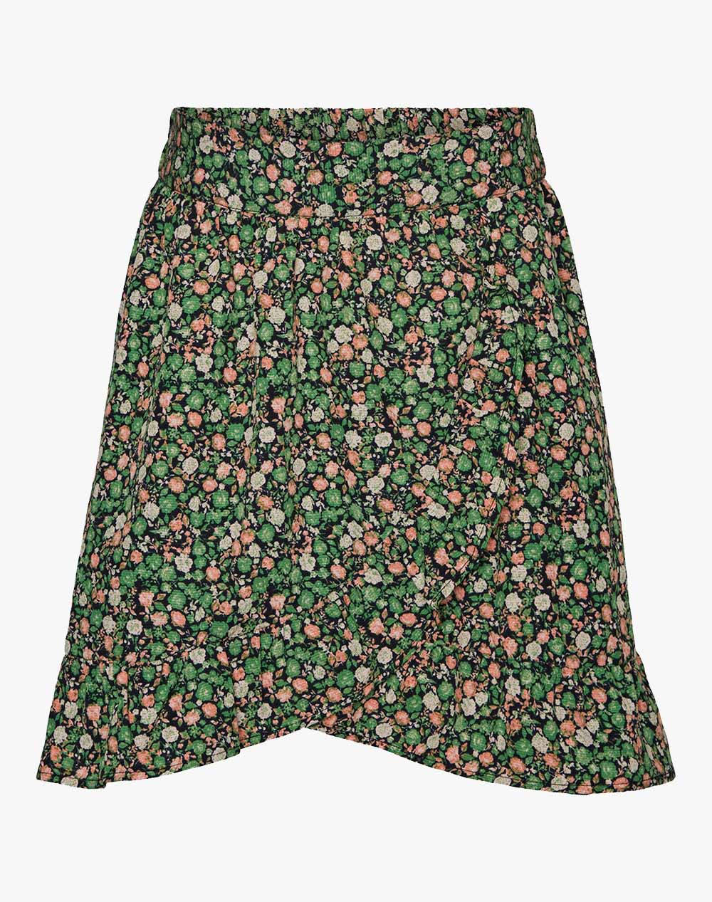 Vero Moda Vmelsa Vivika Nw Skirt Girl Kids Girl Clothes Skirts Green Synthetic 10284448 Bright Green Female Skirts Green